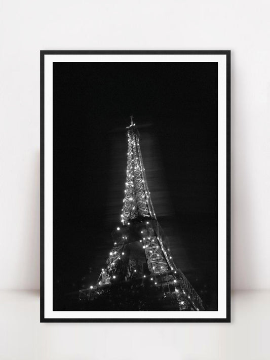 Eiffel from the Taxi