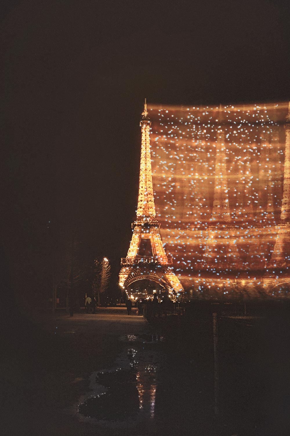 Tour Eiffel à Nuit