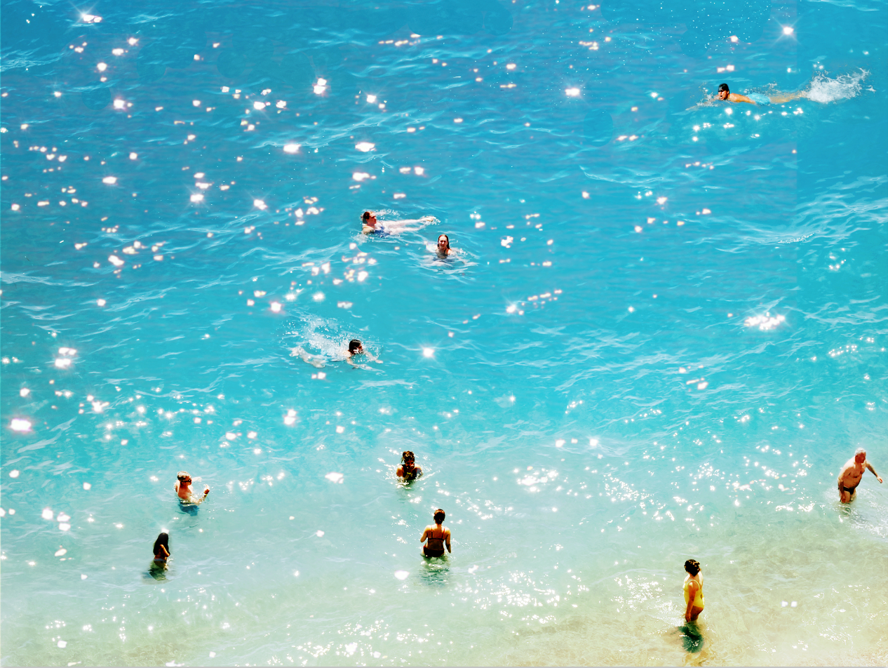 Amalfi Beach Close Horizontal