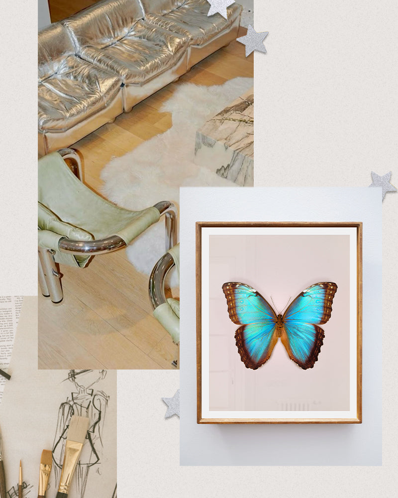 Brilliant Blue (Morpho peleides)