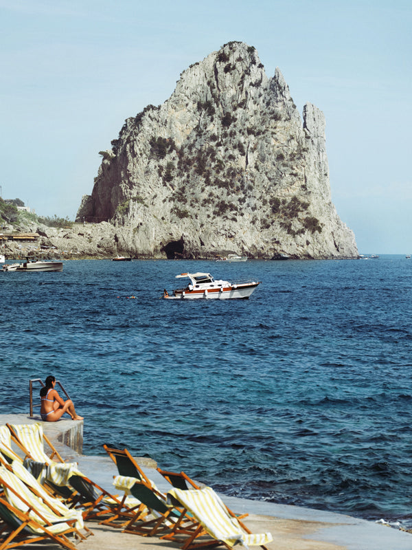 Seated, Sea of Capri