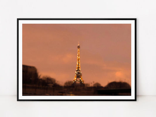 Paris in an Orange Haze