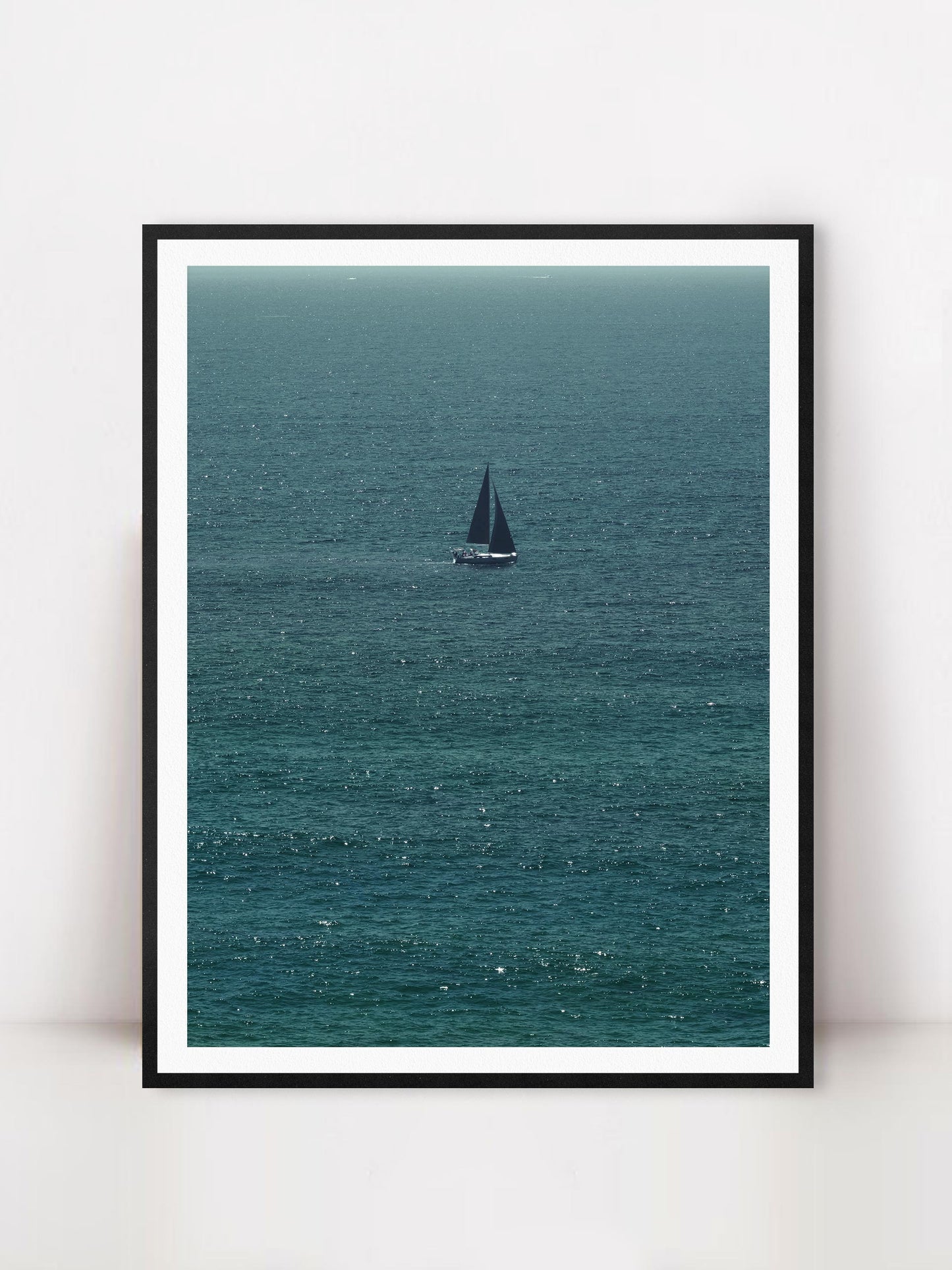 Sailing in the Teal Pacific