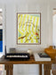 Yellow Lounge Towel, Capri